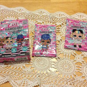 L.O.L. Surprise! Dance Off! Trading Card Game with two bonus card packs LOL